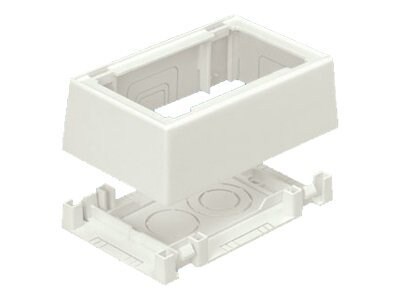 Panduit Pan-Way Fast-Snap Surface Mount Outlet Box - surface mount box