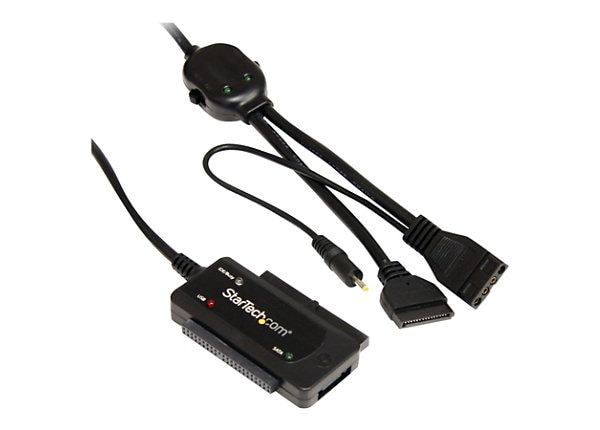 Gran cantidad de Cerco temperatura StarTech.com USB 2.0 to SATA/IDE Adapter for 2.5/3.5" SSD/HDD - USB2SATAIDE  - SATA Cables - CDW.com