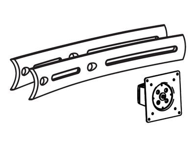 Ergotron DS100 Triple Display Upgrade Kit mounting component - for triple f