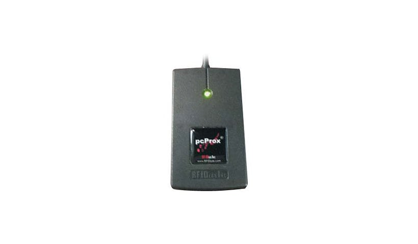 rf IDEAS WAVE ID Solo Keystroke EM Black Reader - RF proximity reader - USB