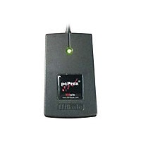 rf IDEAS WAVE ID Solo Keystroke EM Black Reader - RF proximity reader - USB