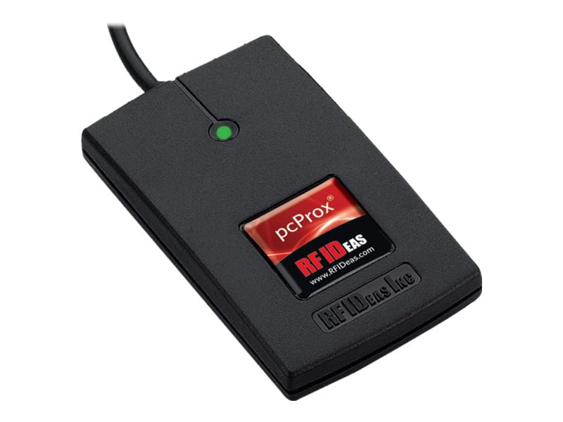 rf IDEAS WAVE ID Solo Keystroke Nexwatch Black Reader - RF proximity reader - USB