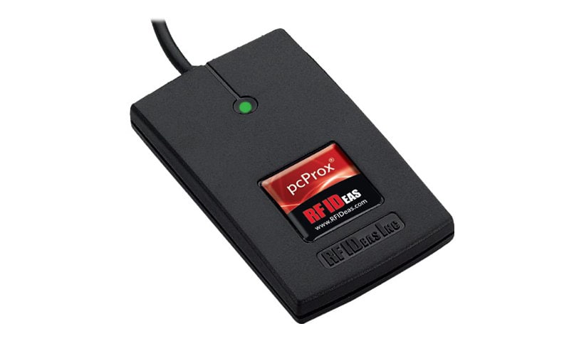 rf IDEAS WAVE ID Solo Keystroke Nexwatch Black Reader - RF proximity reader - USB