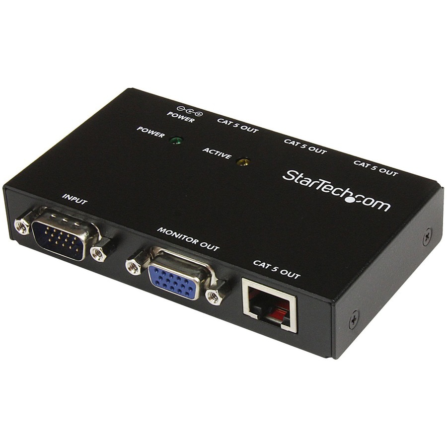 StarTech.com 4 Port VGA Video Extender over Cat 5 - Video extender - 4 port