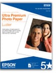 Epson Ultra Premium Luster Photo Paper - photo paper - luster - 25 sheet(s) - ANSI C - 240 g/m²