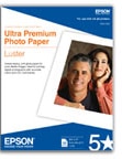Epson Ultra Premium Luster Photo Paper - Luster Finish - 25 Sheets - 10 mil