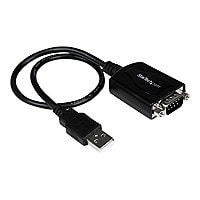 StarTech.com USB to Serial RS232 Adapter Cable with COM Retention 1'