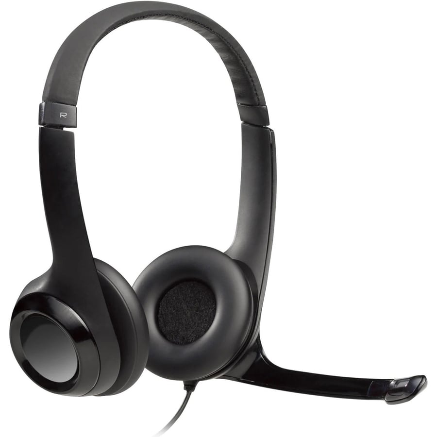 Thumbnail 5 of 11 for Logitech H390 Wired Headset for PC/Laptop, Stereo Headphones with Noise Cancelling Microphone, USB-A, In-Line Controls,