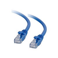 C2G 10ft Cat5e Ethernet Cable - Snagless Unshielded (UTP) - Blue - cordon de raccordement - 3.1 m - bleu