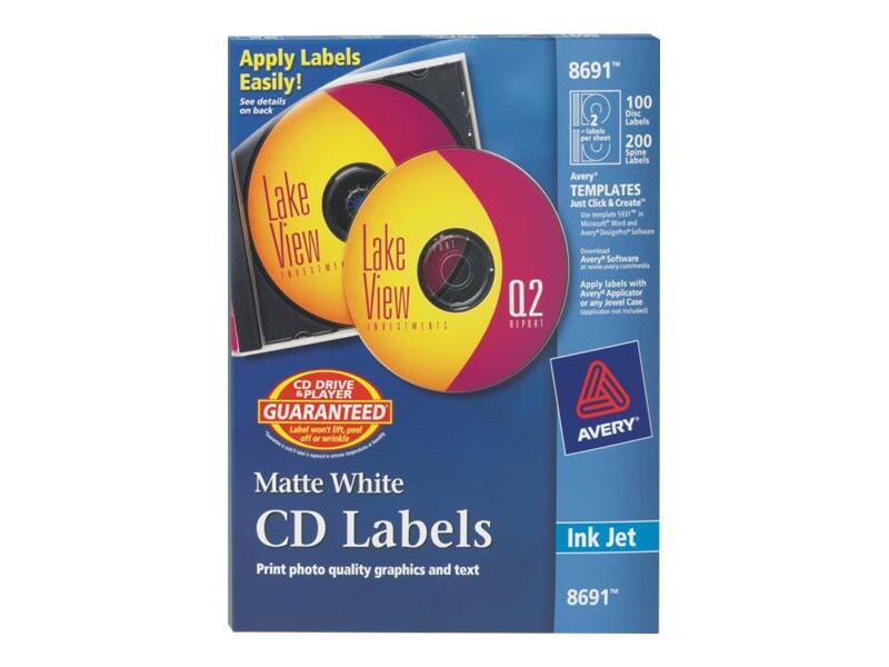 Avery - CD/DVD labels