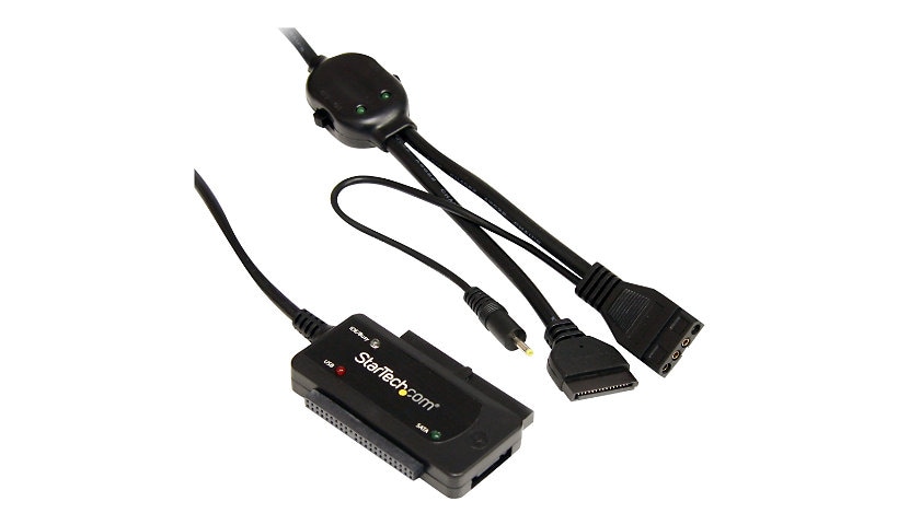 StarTech.com USB 2.0 to SATA/IDE Combo Adapter for 2.5/3.5" SSD/HDD