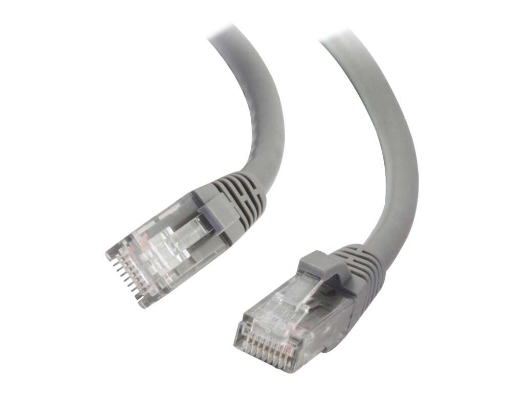 C2G 14ft Cat6 Ethernet Cable - Snagless Unshielded (UTP) - Gray - patch cab