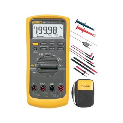 Fluke Industrial True RMS Digital Multimeter Industrial Electrician Combo Kit