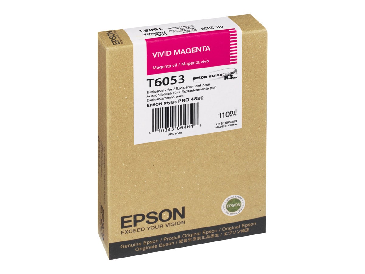 Epson T6053 Vivid Magenta Print Cartridge