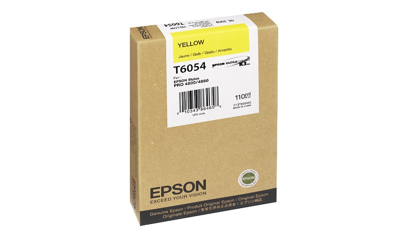 Epson T6054 Yellow Print Cartridge
