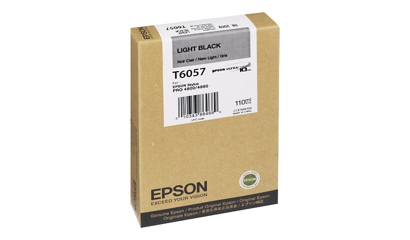 Epson T6057 Light Black Print Cartridge