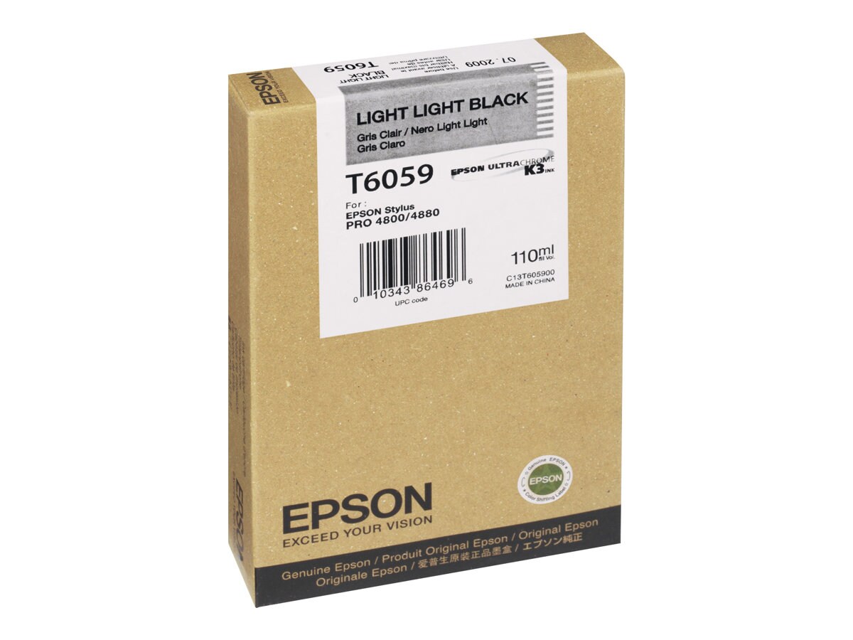 Epson T6059 Light Light Black Print Cartridge
