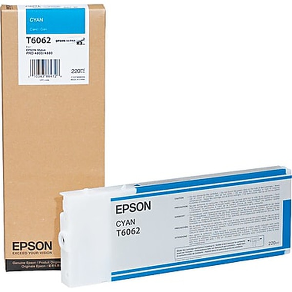 Epson T6062 Cyan Print Cartridge