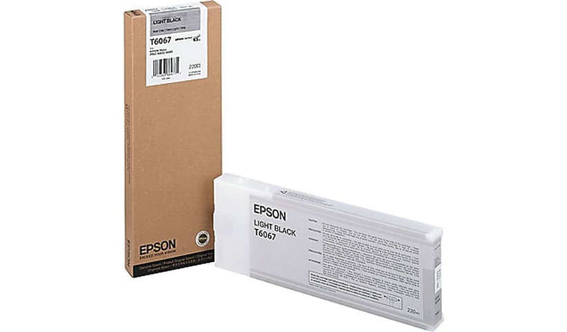 Epson T6067 Light Black Print Cartridge