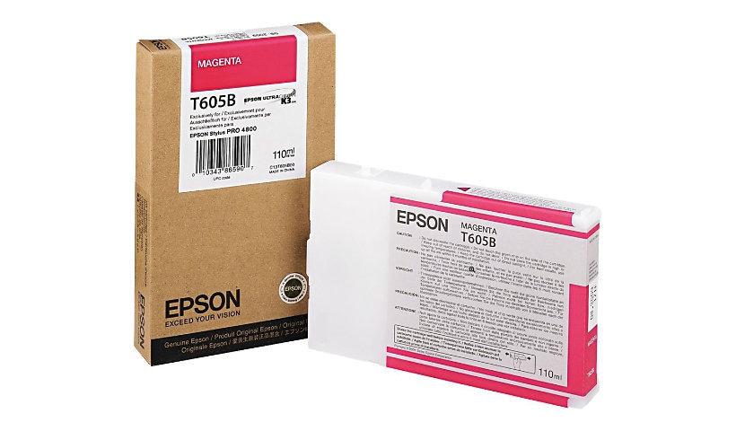 Epson T605B Magenta Print Cartridge
