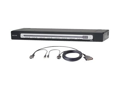 Belkin OmniView PRO3 8-Port PS/2 &USB KVM Bundled w/4 6’Dual port USB Cable