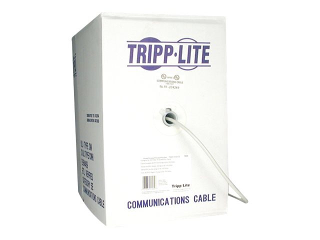 Eaton Tripp Lite Series Cat5e 350 MHz Solid Core Outdoor-Rated UTP PVC Bulk