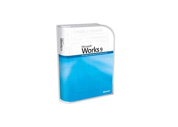 Microsoft Works ( v. 9.0 ) - box pack