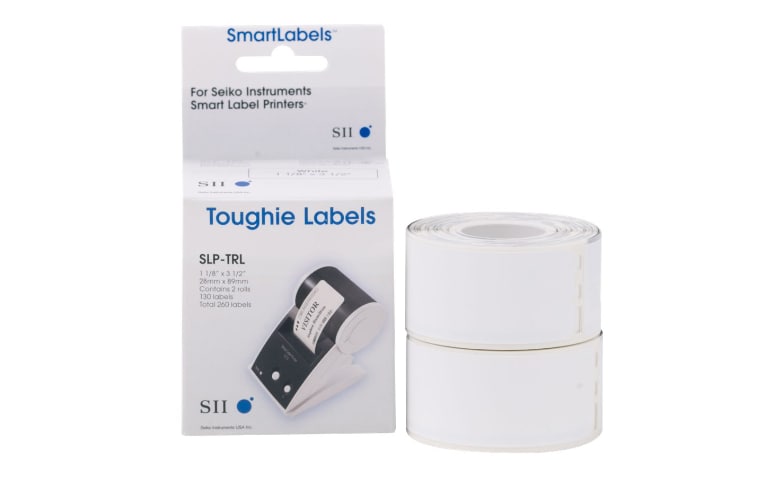 Seiko SmartLabels for Smart Label Printers, Standard Toughie - SLP-TRL - -