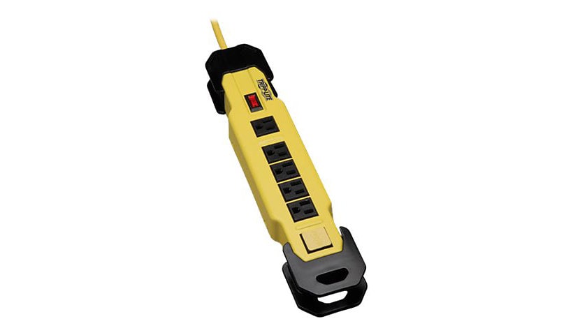 Tripp Lite Safety Power Strip 120V 5-15R 6 Outlet 9' Cord GFCI Plug OSHA - power strip