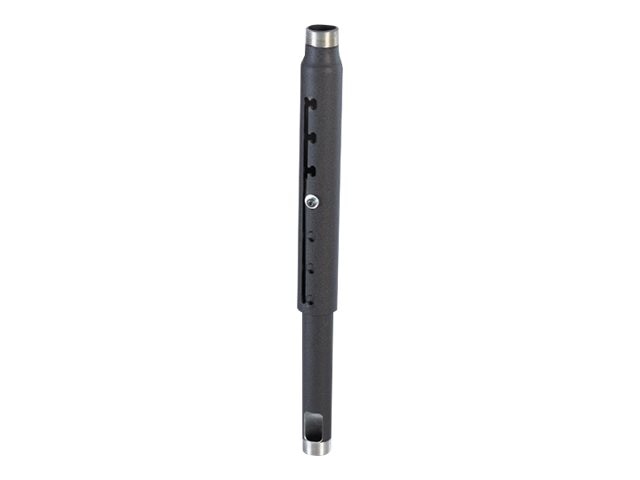 Chief 12-18" Adjustable Extension Column - For Projector - Black