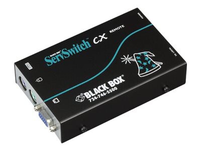 Black Box ServSwitch CX Remote Unit with Audio - KVM / audio extender