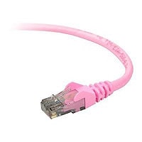 Belkin 15' Cat6 550MHz Gigabit Snagless Patch Cable RJ45 M/M PVC Pink 15ft