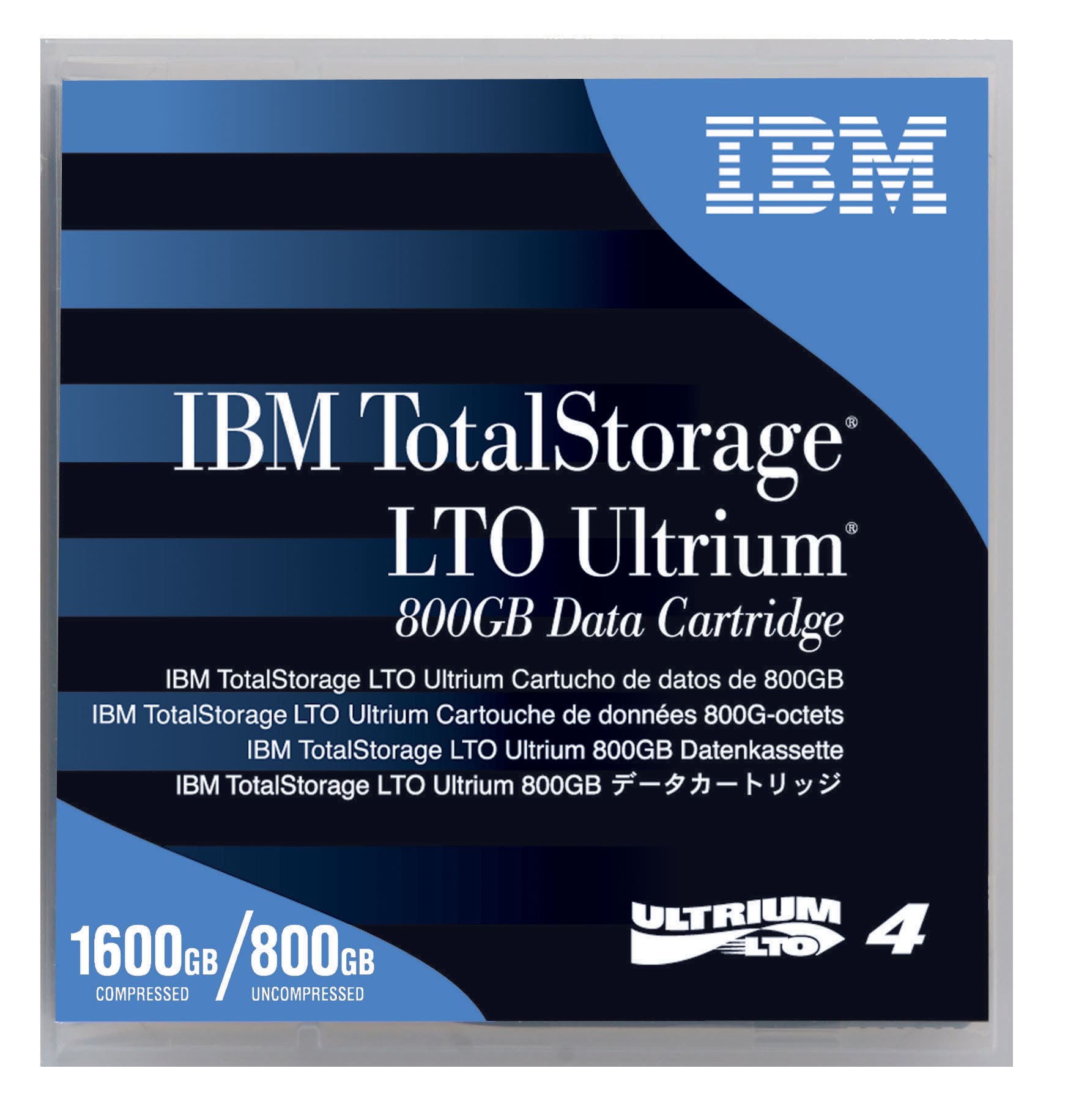 IBM LTO Ultrium 4 Cartridge - Bar Code Labeled - Single