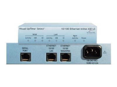 Visual UpTime Select 10/100 Ethernet Inline ASE - network monitoring device