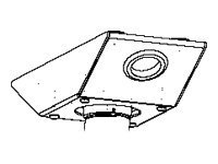 Peerless ACC 840 - projector ceiling mount plate (Trade Compliant)
