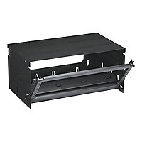 Black Box Bottom-Hinged Panel Wallmount Cabinet - network device enclosure/