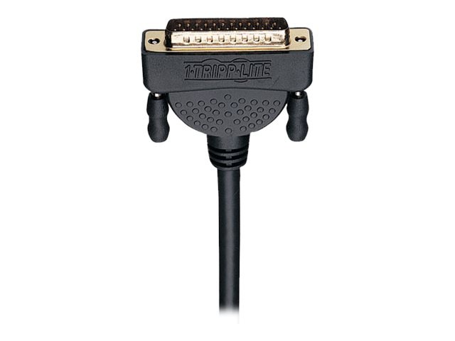 Eaton Tripp Lite Series 6ft Null Modem Serial RS232 Cable Adapter DB9 to BD25 F/M 6' - null modem cable - DB-9 to DB-25