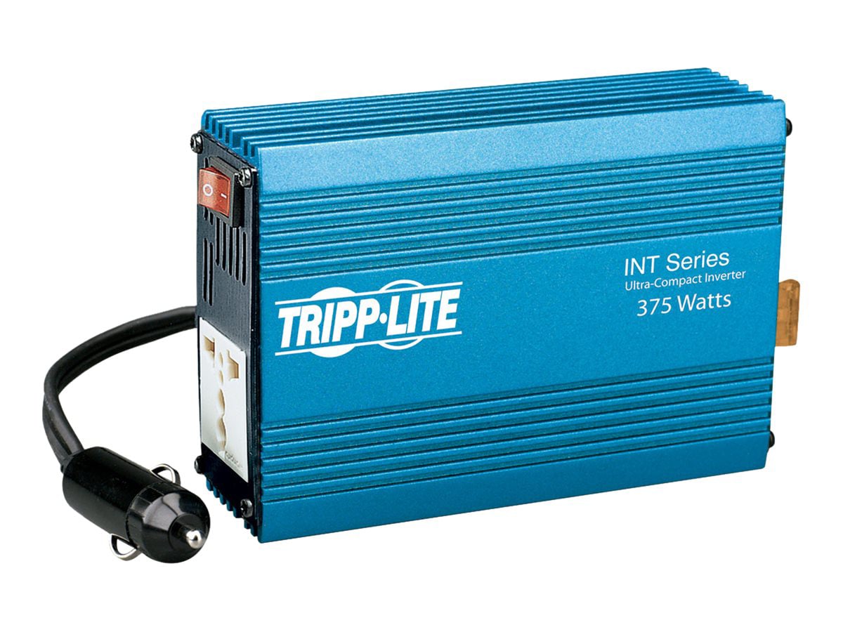 Tripp Lite Ultra-Compact Car Inverter 375W 12V DC to 230V AC 1 Universal Outlet - DC to AC power inverter - 375 Watt