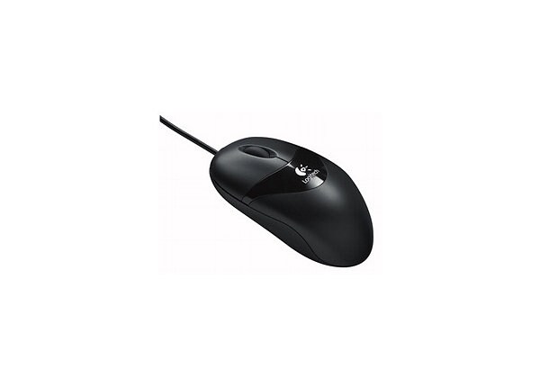 Logitech Black Optical USB Corded Mouse
