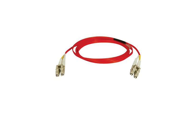 Tripp Lite 1M Duplex Multimode 62.5/125 Fiber Optic Patch Cable LC/LC Red 3