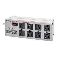 Tripp Lite Isobar Surge Protector Metal 8 Outlet 25' Cord 3840 Joules - protection contre les surtensions
