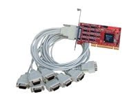 Comtrol RocketPort INFINITY Octacable DB9 - serial adapter - PCI-X - RS-232/422/485 x 8