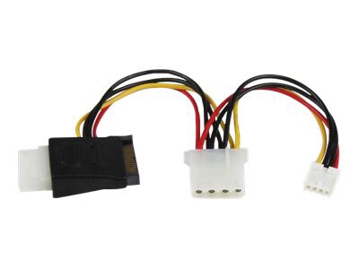Startech.com LP4 to SATA Power Cable Adapter with Floppy Power - F/F