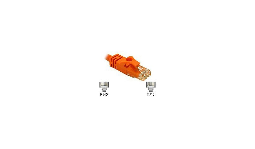 10ft CAT 6 550Mhz SNAGLESS CROSSOVER CABLE ORANGE - Cables To Go