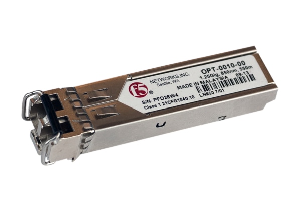 F5 BIG-IP Short Range - SFP (mini-GBIC) transceiver module - 1GbE