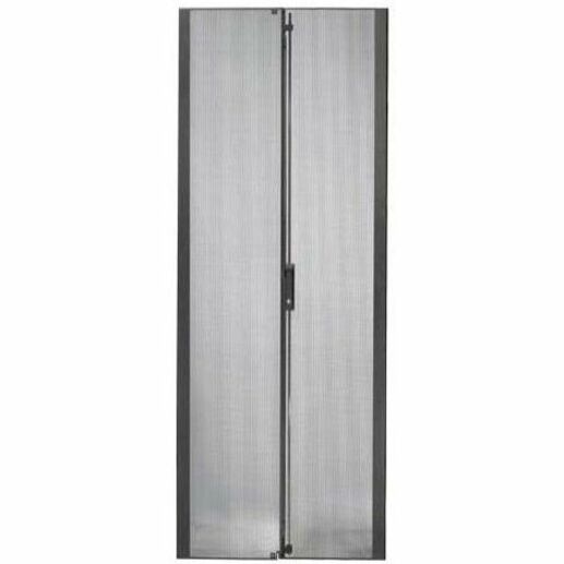 NetShelter SX 48U 750mm Wide Perforated Split Doors Black
