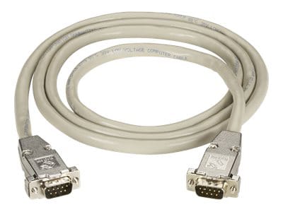 Black Box - serial cable - DB-9 to DB-9 - 75 ft