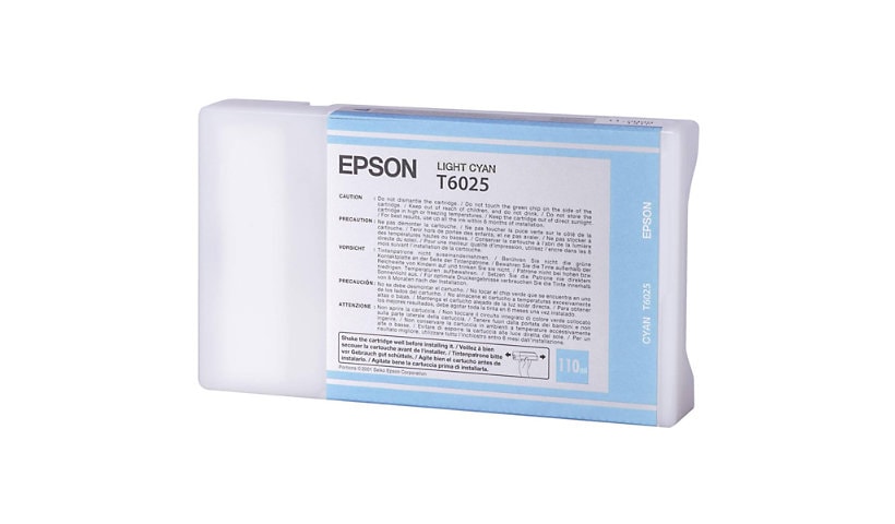 Epson T6025 Light Cyan Print Cartridge
