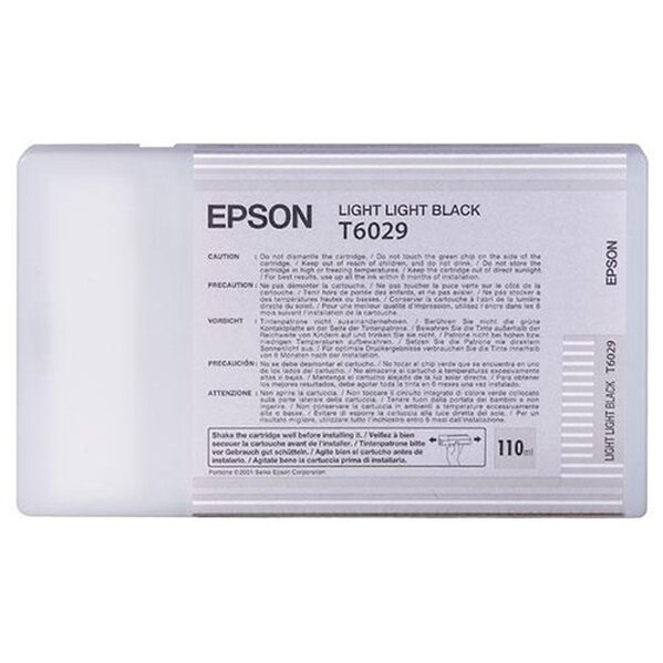 Epson T6029 Light Light Black Print Cartridge