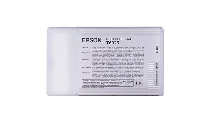 Epson T6029 Light Light Black Print Cartridge